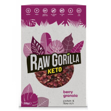 Raw Gorilla Keto Organic Berry Granola 250g