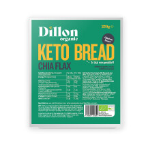 Dillon Organic Keto Gluten Free Bread - Chia Flax 250g