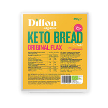 Dillon Organic Keto Gluten Free Bread - Original Flax 250g