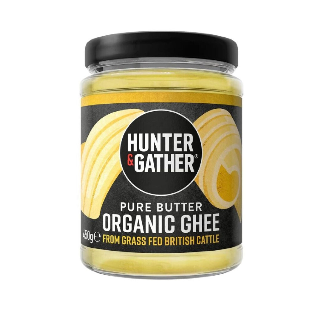 Hunter & Gather Organic Grass Fed Ghee 450g