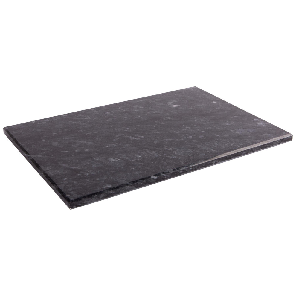 Marble Rectangle Chopping Board 30cm X 20cm Black