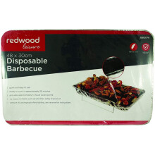 Redwood Leisure Bbq Disposable Barbecue - 48 X 30cm
