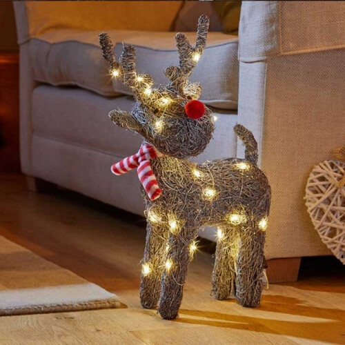 Smart Garden Three Kings Sparkly Rattan Cupid