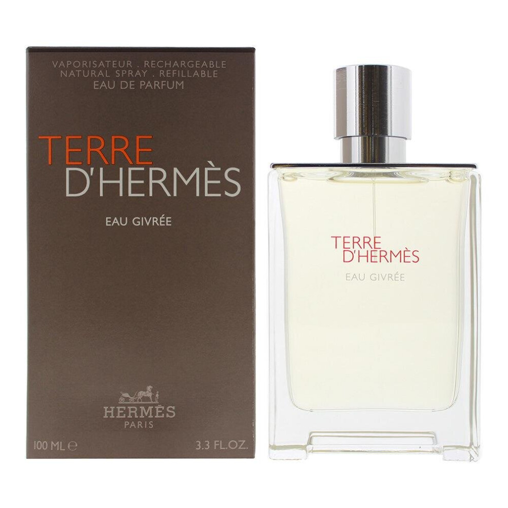 Hermes Terre D'Hermes Eau Givree 100ml EDP Spray Refillable