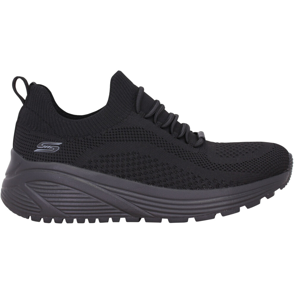 Skechers Bobs Sparrow 2.0-Allegiance Crew Black 117027/BBK Women's