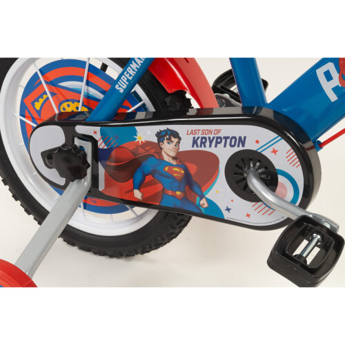 Superman 14" Bicycle  - Blue 2