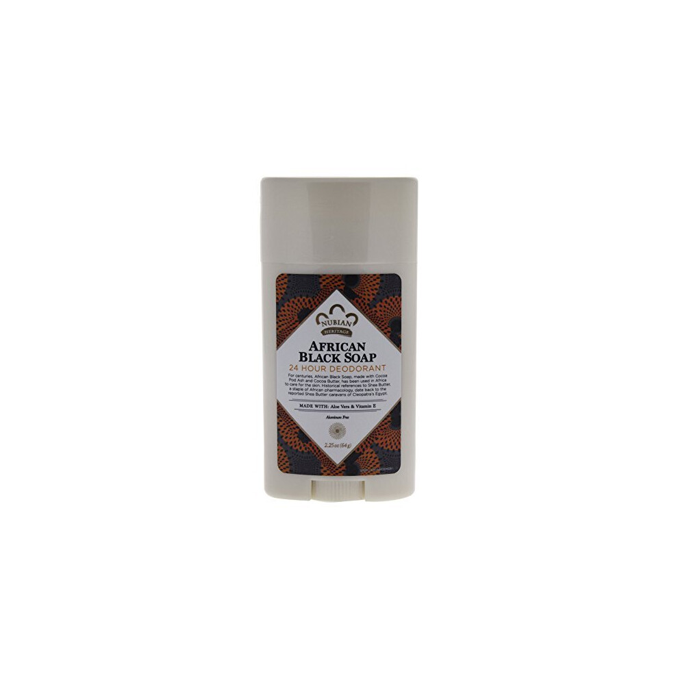 Nubian Heritage/Sundial Creations Black African Soap With Aloe And Vitamin E 24 Hour Deodorant