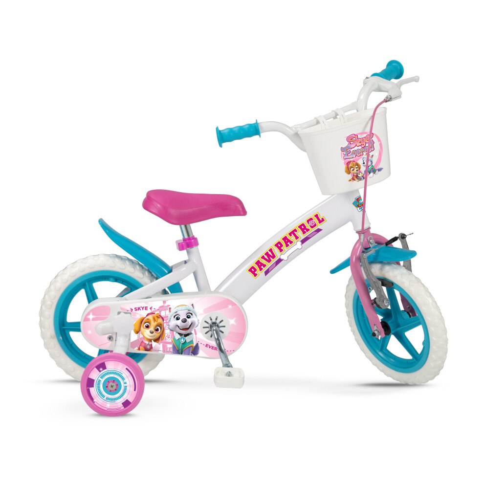 Paw Patrol 12" Bicycle - White