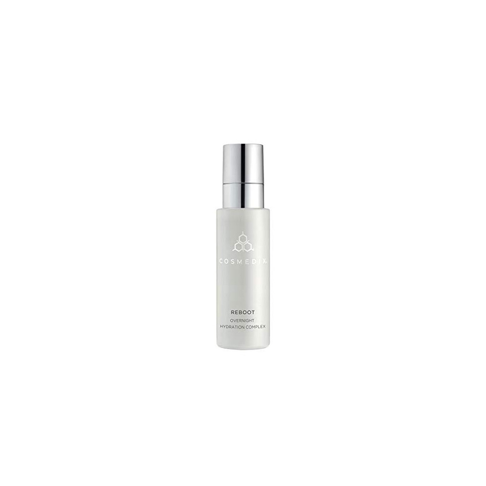 COSMEDIX Reboot Overnight Hydration Serum, Hydrating & Moisturizing Night Serum, Improve Firmness & Fine Lines