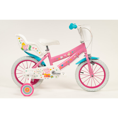 Børnecykel 14 Gurli Gris pink 1495 1