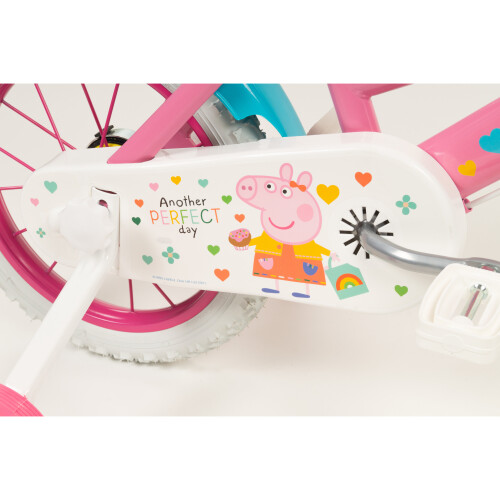 Børnecykel 14 Gurli Gris pink 1495 2