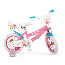 Children's bicycle 14" Peppa Pig pink 1495 TOIMSA