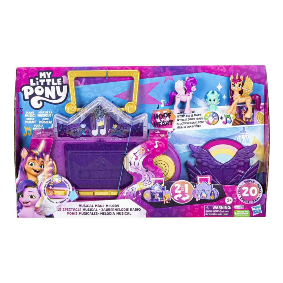 Hasbro My Little Pony Musical Mane Melody Playset - Board Game