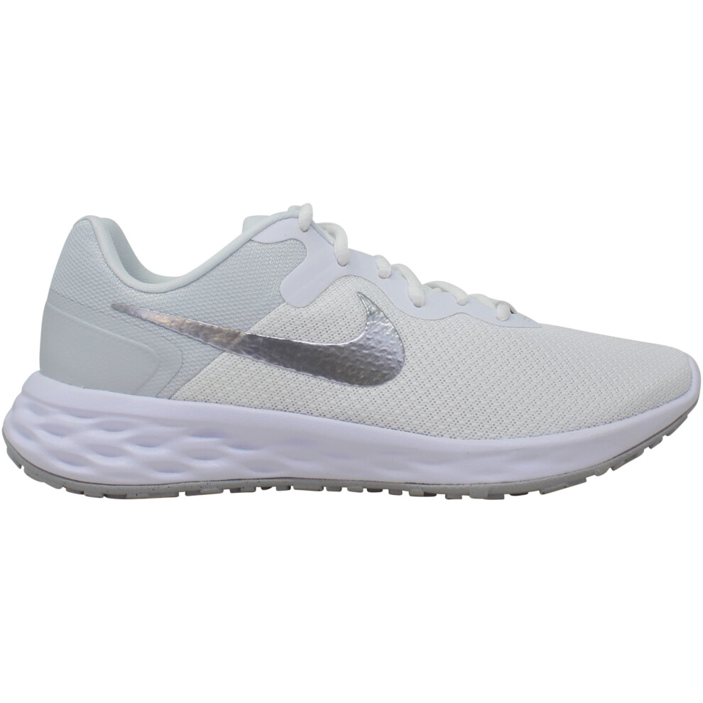 Nike Revolution 6 NN White/Silver DC3729-101 Women's