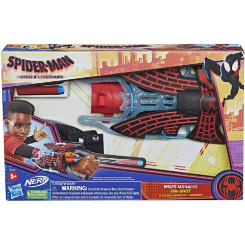 Hasbro Spider-Man Across The Spider-Verse Nerf Web Dart Blaster