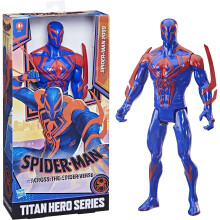 Marvel Spider-Man : Across The Spider-Verse Figurine Deluxe Spider-Man 2099 de 30 cm, Jouets pour Enfants 4 Ans et Plus