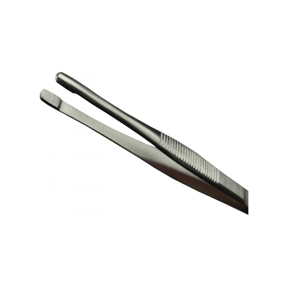 Hive & Oritree Salon Rounded Tweezers - Steel - Eyelash And Hair Removal Tool