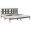 VidaXL (grey, 200 x 200 cm) vidaXL Solid Wood Pine Bed Frame Wooden Bedstead Bed Base Multi Colours/Sizes 3
