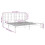 VidaXL (grey, 200 x 200 cm) vidaXL Solid Wood Pine Bed Frame Wooden Bedstead Bed Base Multi Colours/Sizes 4