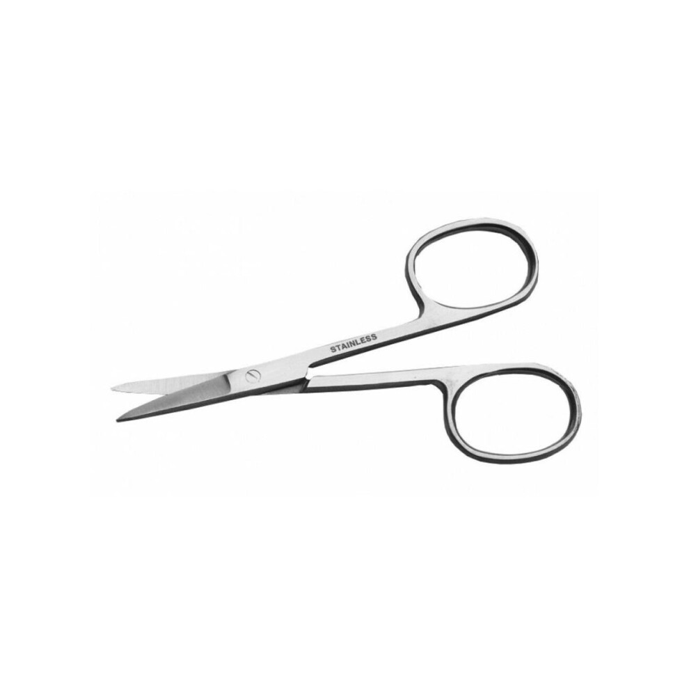 Hive Of Beauty Implements Salon Pro Cuticle Scissor - Straight & Stainless Steel