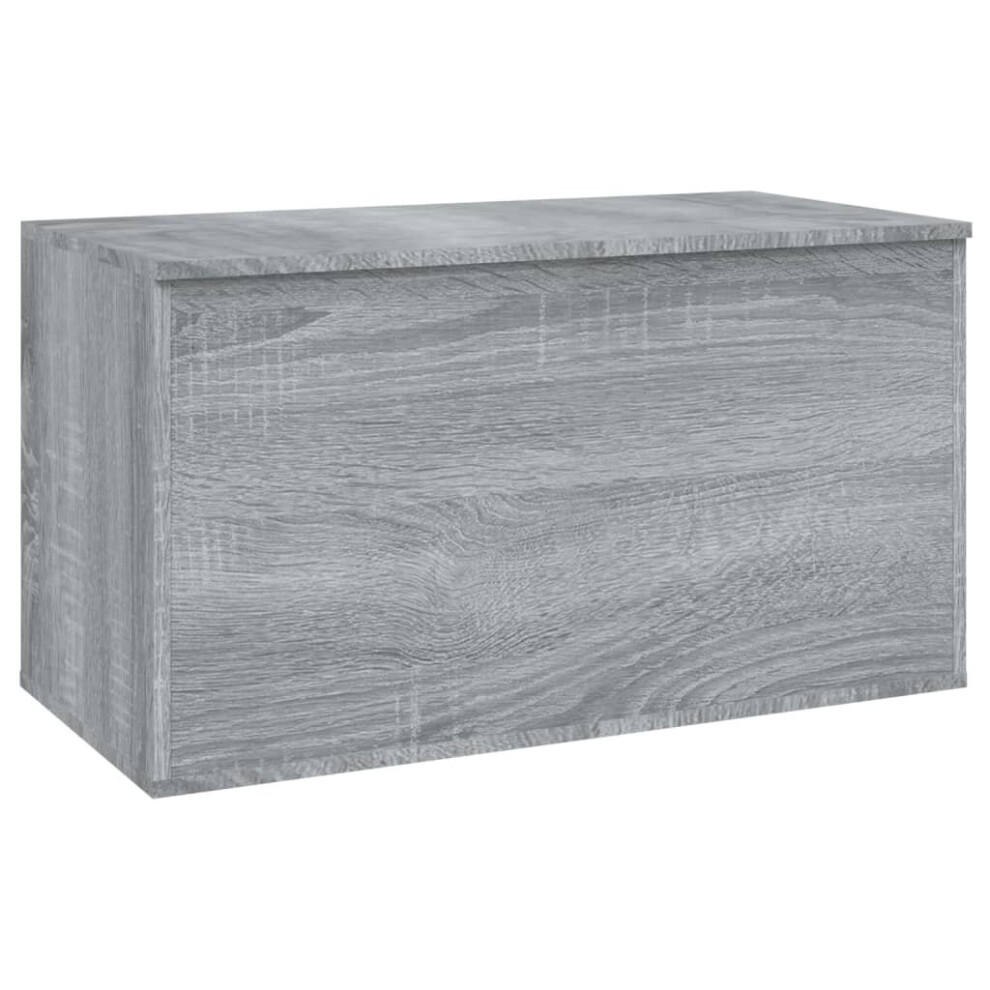 (grey sonoma) vidaXL Storage Chest Engineered Wood Storage Cabinet Container Multi Colours