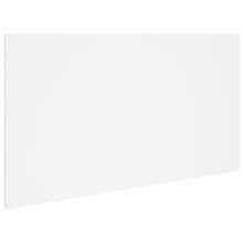 (white) vidaXL Bed Headboard Bedroom Bed Header Decorative Headboard Engineered Wood