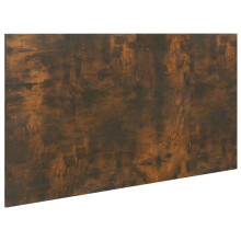 (smoked oak) vidaXL Bed Headboard Bedroom Bed Header Decorative Headboard Engineered Wood