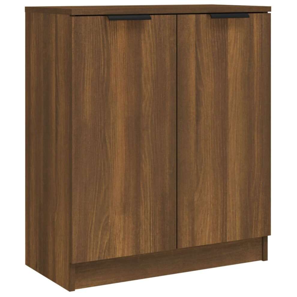 (brown oak) vidaXL Sideboard Engineered Wood Cupboard Indoor Storage Cabinet Multi Colours