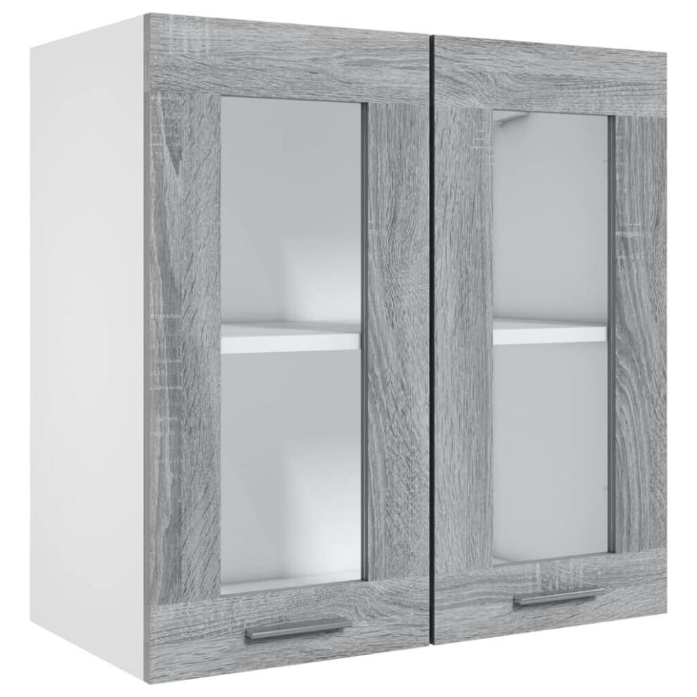 Vidaxl ( Sonoma) Kitchen Cabinet Home Storage Shelf Organiser Cupboard Engineered Wood Grey