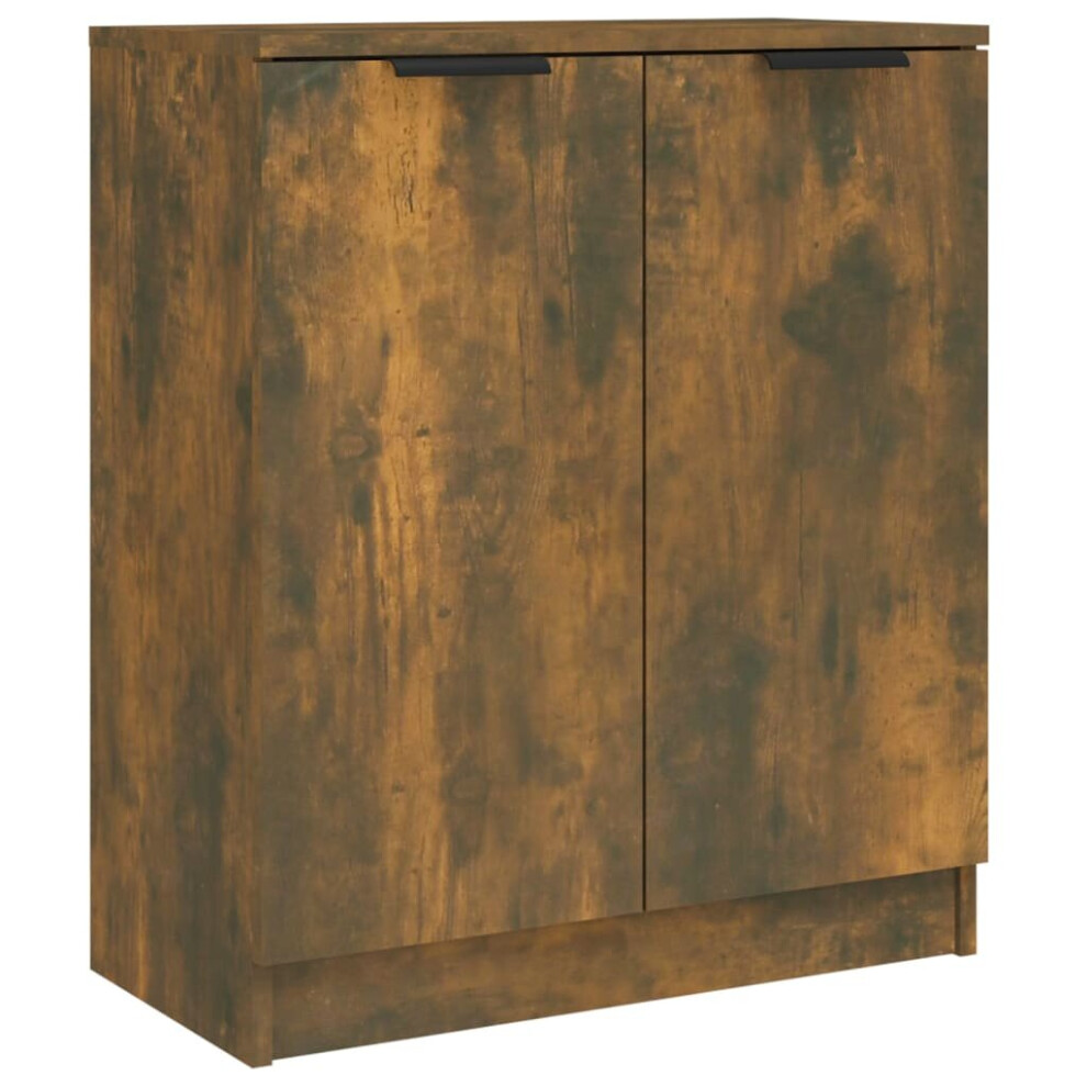 Vidaxl (Smoked Oak) Sideboard Cupboard Storage Cabinet Bookshelf Highboard Engineered Wood
