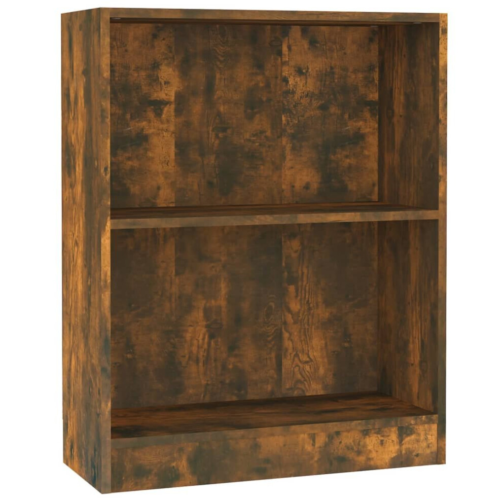 Vidaxl (Smoked Oak, 60 X 24 X 74.5 Cm) Bookshelf Standing Shelf Storage Rack Book Cabinet Engineered Wood Brown