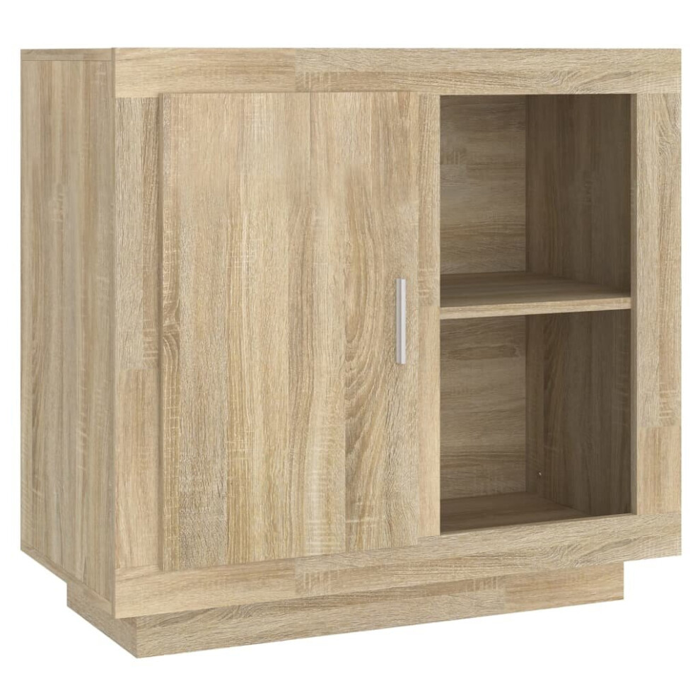 Vidaxl (Sonoma Oak) Sideboard Side Cabinet Cupboard Home Organiser Furniture Multi Colours Brown
