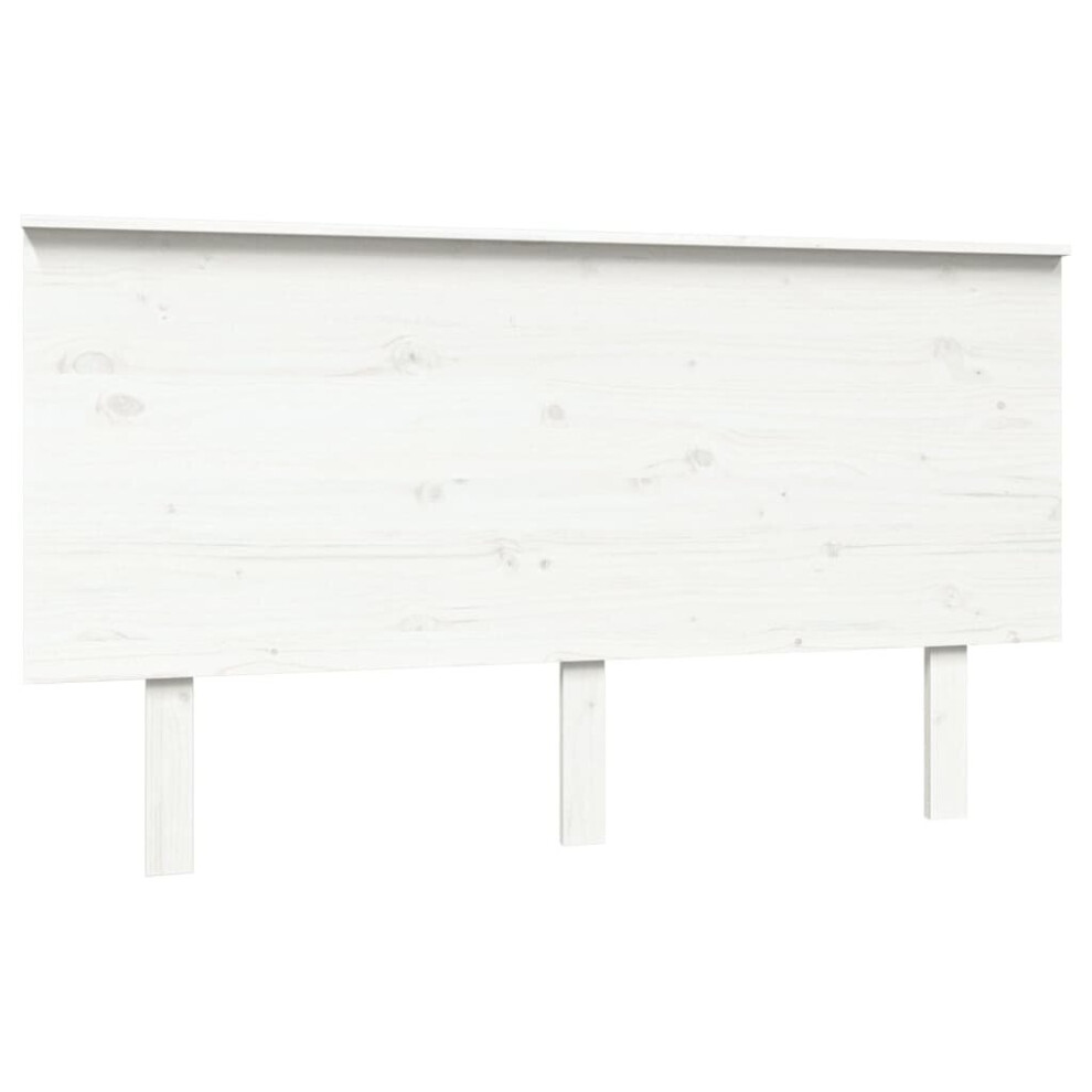 (white, 144 X 6 X 82.5 cm) vidaXL Solid Wood Pine Bed Headboard Wooden Bed Header Multi Colours/Sizes