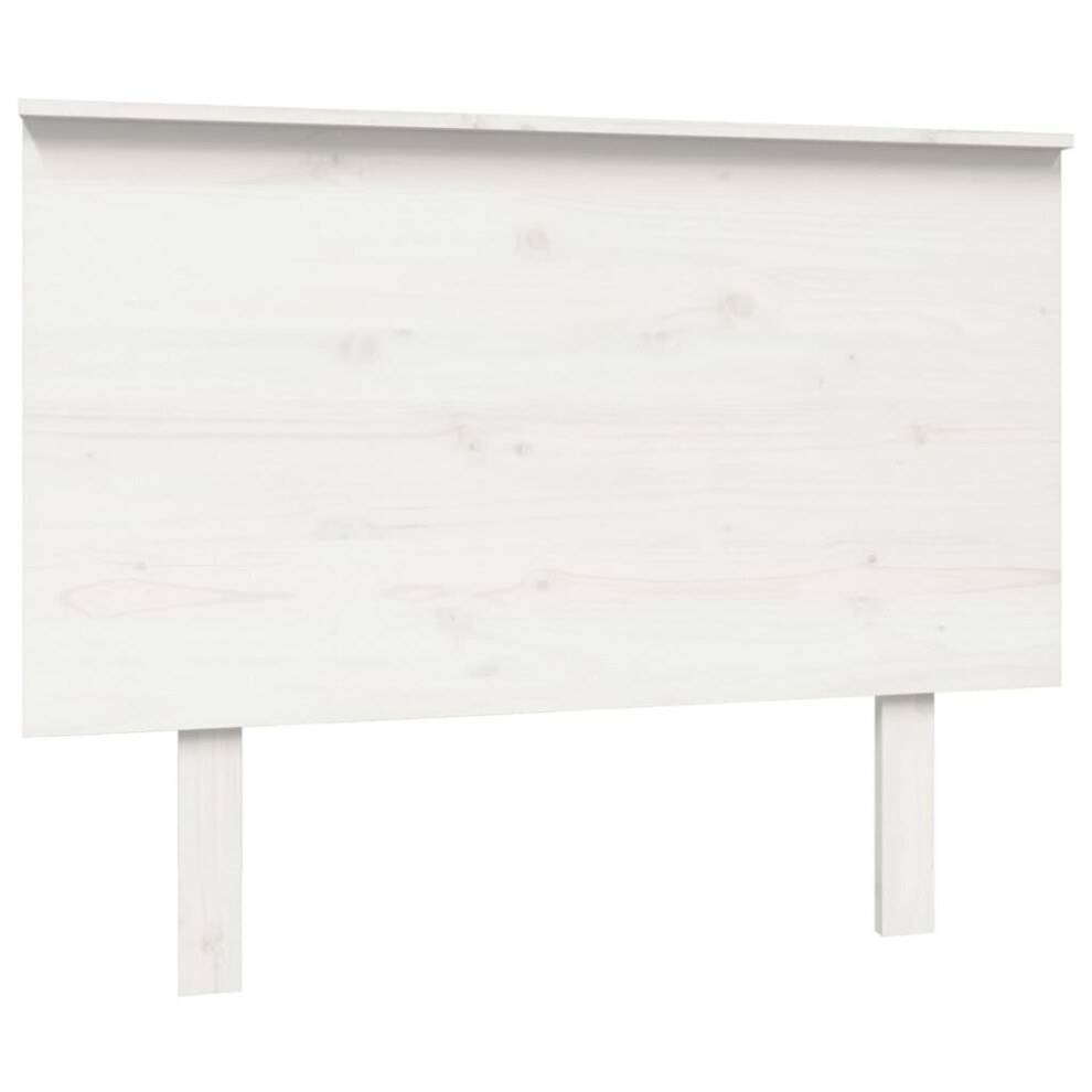 Vidaxl (White, 104 X 6 X 82.5 Cm) Bed Headboard Home Bedroom Decorative Bed Header Panel Solid Wood Pine