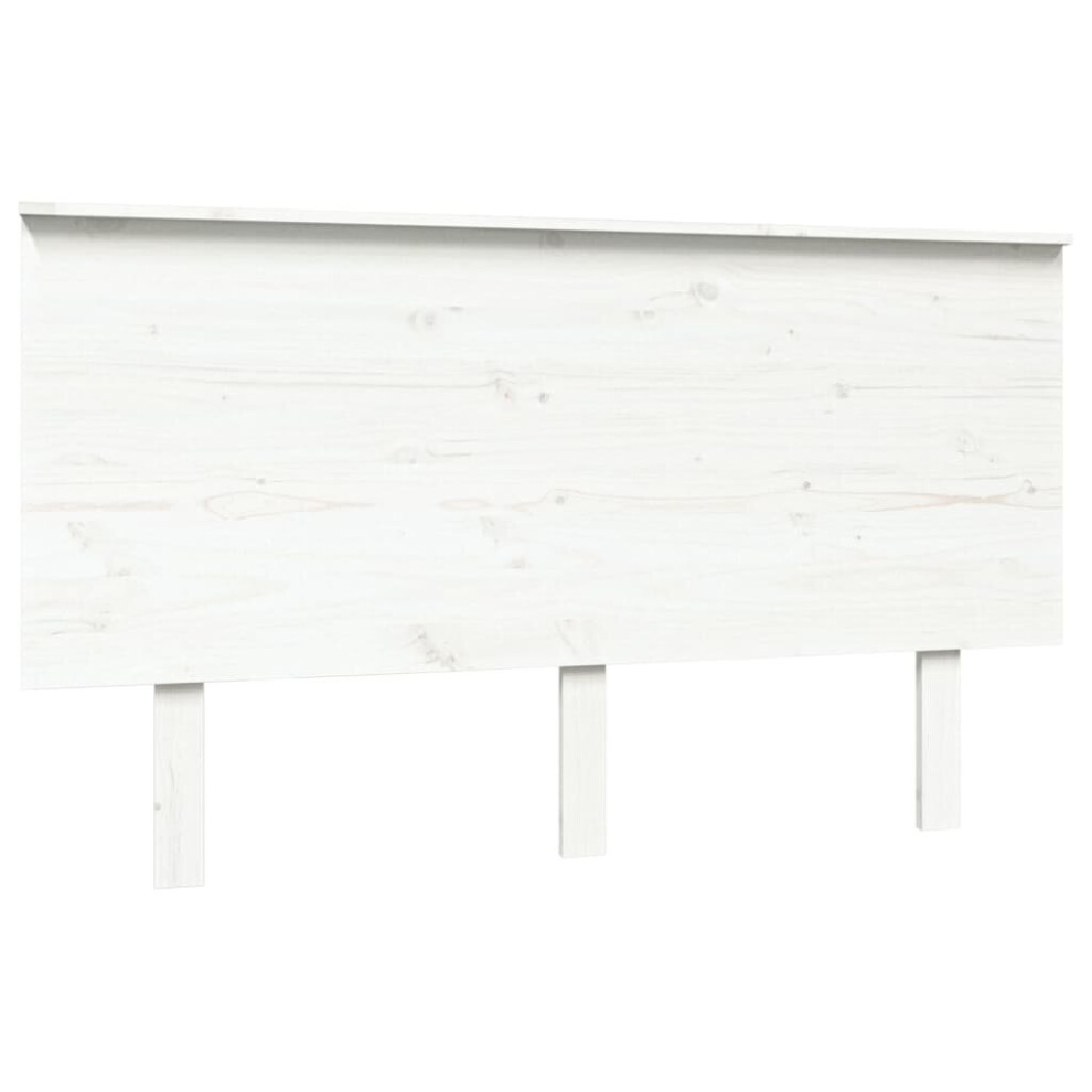 (white, 139 x 6 x 82.5 cm) vidaXL Solid Wood Pine Bed Headboard Wooden Bed Header Multi Colours/Sizes