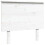 VidaXL (white, 94 x 6 x 82.5 cm) vidaXL Bed Headboard Home Bedroom Decorative Bed Header Panel Solid Wood Pine 1