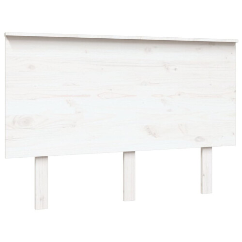 VidaXL (white, 124 x 6 x 82.5 cm) vidaXL Bed Headboard Home Bedroom Decorative Bed Header Panel Solid Wood Pine