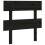VidaXL (black, 93.5 x 3 x 81 cm) vidaXL Solid Wood Pine Bed Headboard Wooden Bed Header Multi Colours/Sizes 1