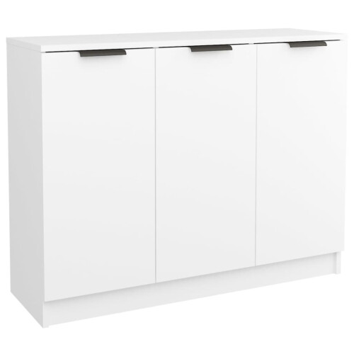 VidaXL (white) vidaXL Sideboard Cupboard Home Storage Highboard Side Cabinet Engineered Wood