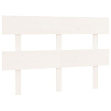 (white, 124 x 3 x 81 cm) vidaXL Solid Wood Pine Bed Headboard Wooden Bed Header Multi Colours/Sizes