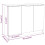 VidaXL (white) vidaXL Sideboard Cupboard Home Storage Highboard Side Cabinet Engineered Wood 2