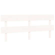 (white, 204 x 3 x 81 cm) vidaXL Solid Wood Pine Bed Headboard Wooden Bed Header Multi Colours/Sizes