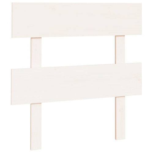 VidaXL (white, 93.5 x 3 x 81 cm) vidaXL Solid Wood Pine Bed Headboard Wooden Bed Header Multi Colours/Sizes