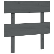 (grey, 93.5 x 3 x 81 cm) vidaXL Solid Wood Pine Bed Headboard Wooden Bed Header Multi Colours/Sizes
