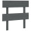 VidaXL (grey, 93.5 x 3 x 81 cm) vidaXL Solid Wood Pine Bed Headboard Wooden Bed Header Multi Colours/Sizes 1