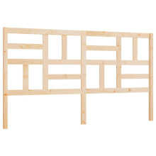 (brown, 186 x 4 x 104 cm) vidaXL Bed Headboard Home Bedroom Decorative Bed Header Panel Solid Wood Pine