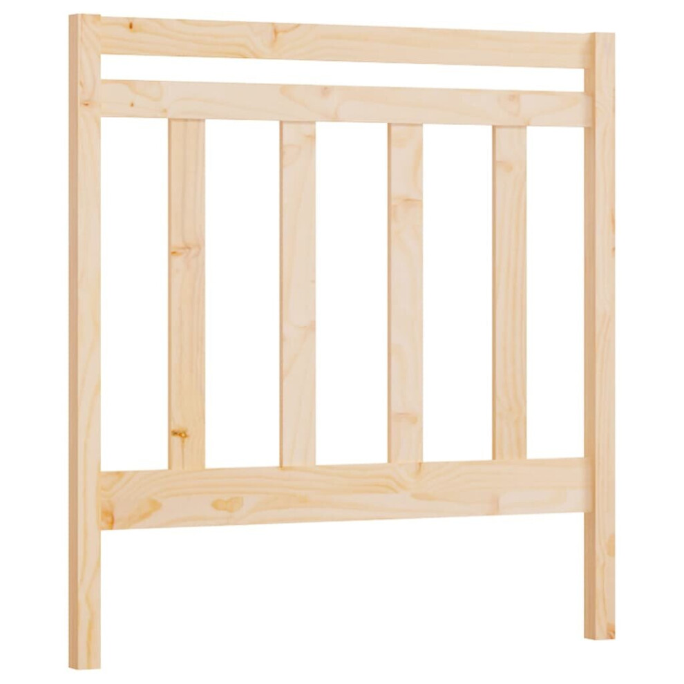 Vidaxl (, 96 X X 100 Cm) Solid Wood Pine Bed Headboard Home Furniture Multi Colours Multi Sizes Brown Size 4