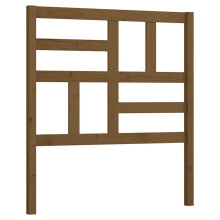 (honey brown, 81 x 4 x 104 cm) vidaXL Bed Headboard Home Bedroom Decorative Bed Header Panel Solid Wood Pine