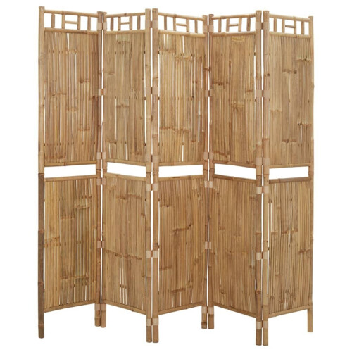 VidaXL (200 x 180 cm) vidaXL Room Divider Bamboo Privacy Screen Room Separator Partition Multi Sizes 2