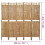 VidaXL (200 x 180 cm) vidaXL Room Divider Bamboo Privacy Screen Room Separator Partition Multi Sizes 4